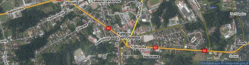 Zdjęcie satelitarne Sądowa ul.